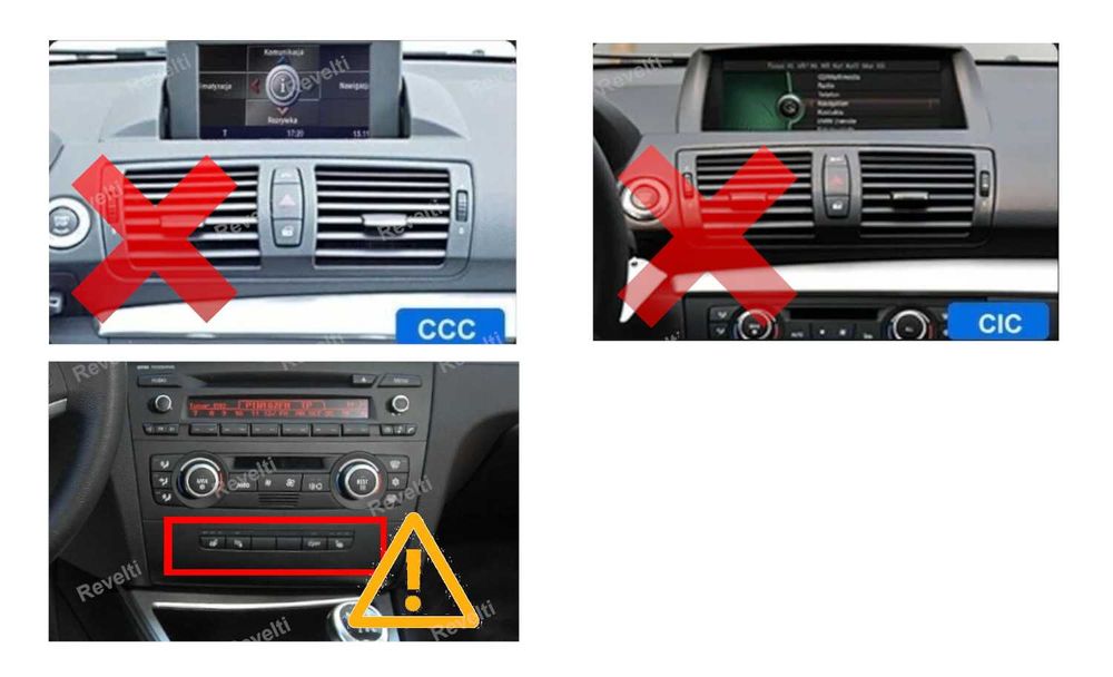 Radio Android BMW E87 E88 E81 E82 / Carplay Android Auto