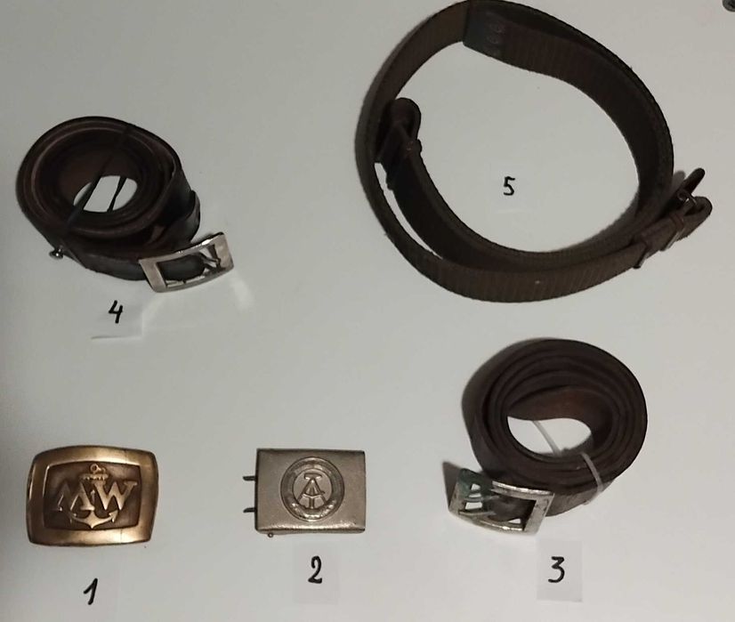 paski i klamry wojskowe