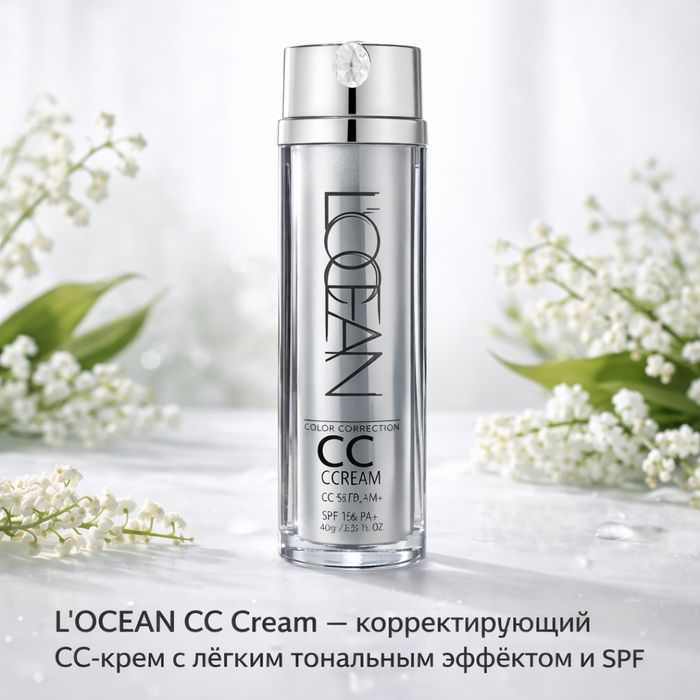 CC крем  тональний для обличчя SPF45  тональный крем Сс Cream Корея