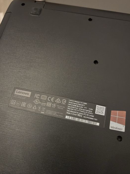 portátil Lenovo IdeaPad 110-15IBR