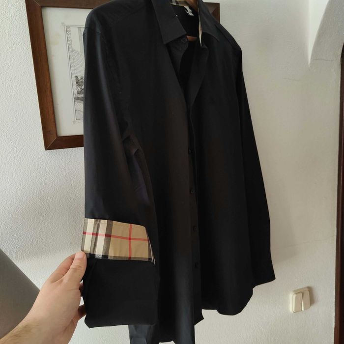 Camisa preta - BURBERRY