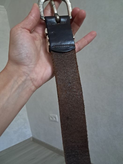 Шкіряний вінтажний пасок pepe jeans ,ремень