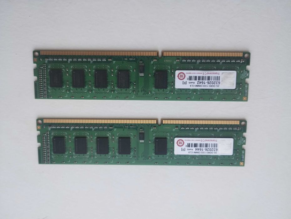 Ddr3 transcend 4gb (2+2)