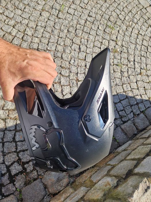 Kask FOX RAMPAGE S mat black nowy