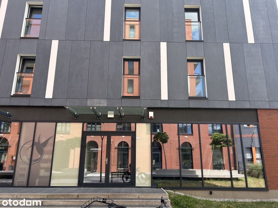 Lokal 80 m² w centrum Wrocławia! Tęczowa Halo Apartamenty Duże witryny