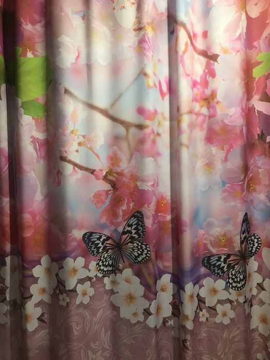 Дві штори готові