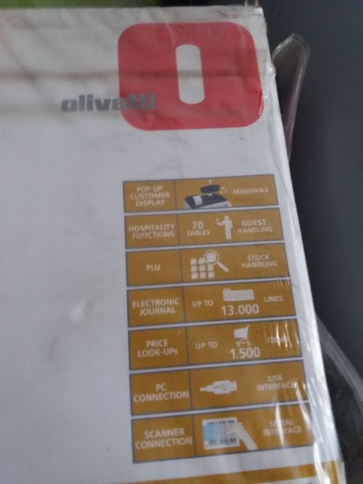 Caixa registadora Olivetti ECR 8100