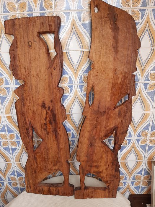 Arte africana em bom estado