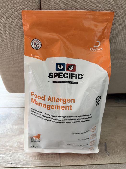 Karma dla kota Specific Food Allergen Management FDD-HY ~1,9kg (otwarta)