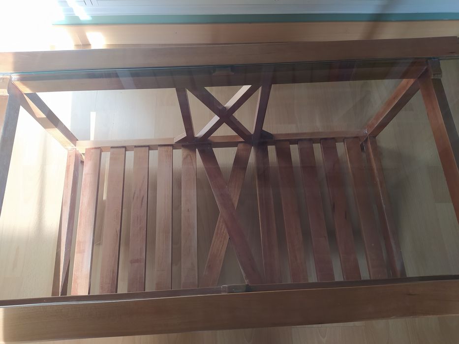 Mesa de centro madeira de cerejeira