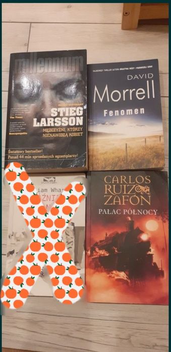 Stieg Larson, W. Wartość, C.Zafon, D.Morrell