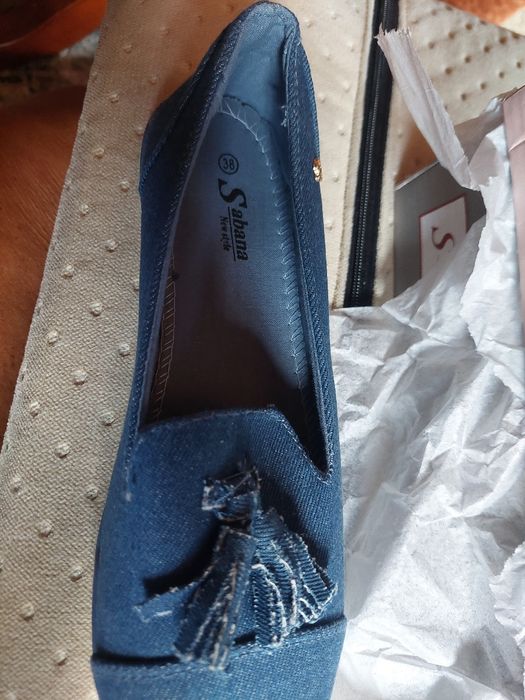 Buty pelne jeans