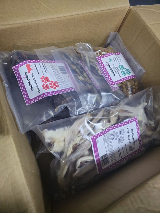 Snacks para cães 100% Naturais de roer