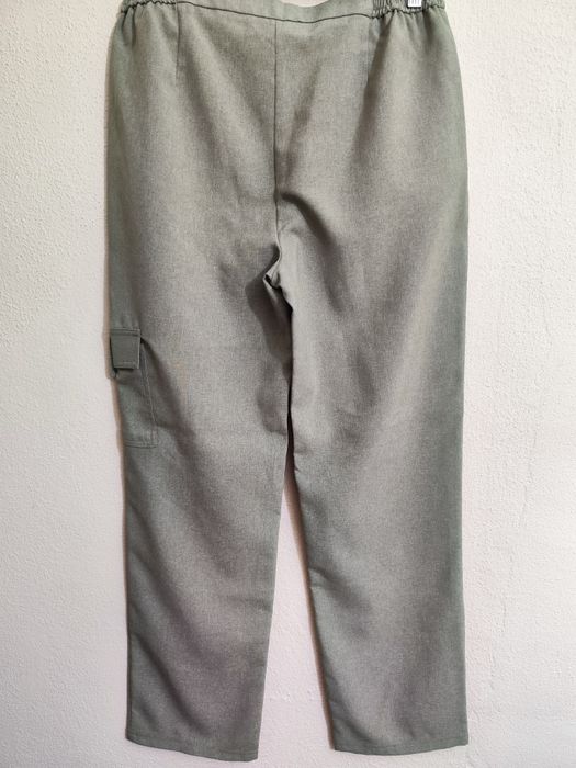 Calças Cargo Senhora cinzentas, tamanho 40 da Daxon