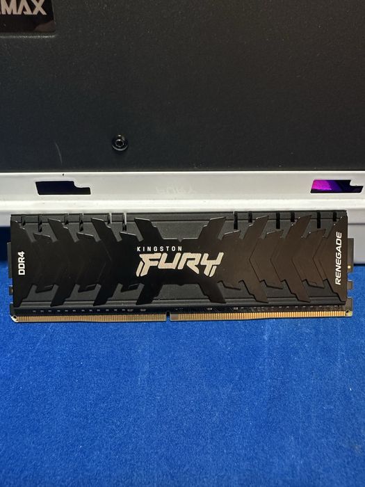 Оперативна памʼять ddr4 16gb  (Kit 2x8gb) 3200mhz HyperX Fury Black