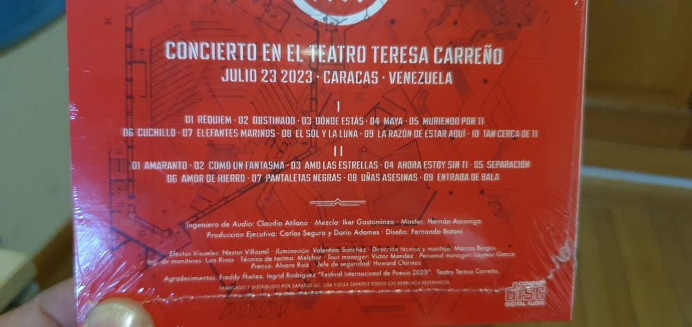 CD Zapato 3 Teresa Carreño Caracas Venezuela