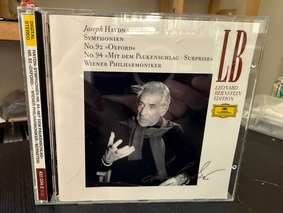 Haydn – Symphonies Nos. 92 & 94 –  Wiener Philharmo, Leonard Bernstein