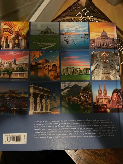 Livro “Lugares Sagrados Da Europa”