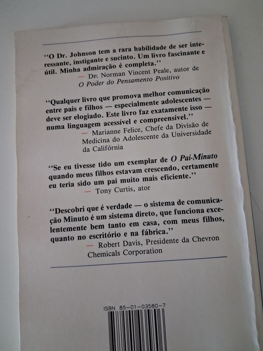 Livro de Spencer Johnson O Pai Minuto