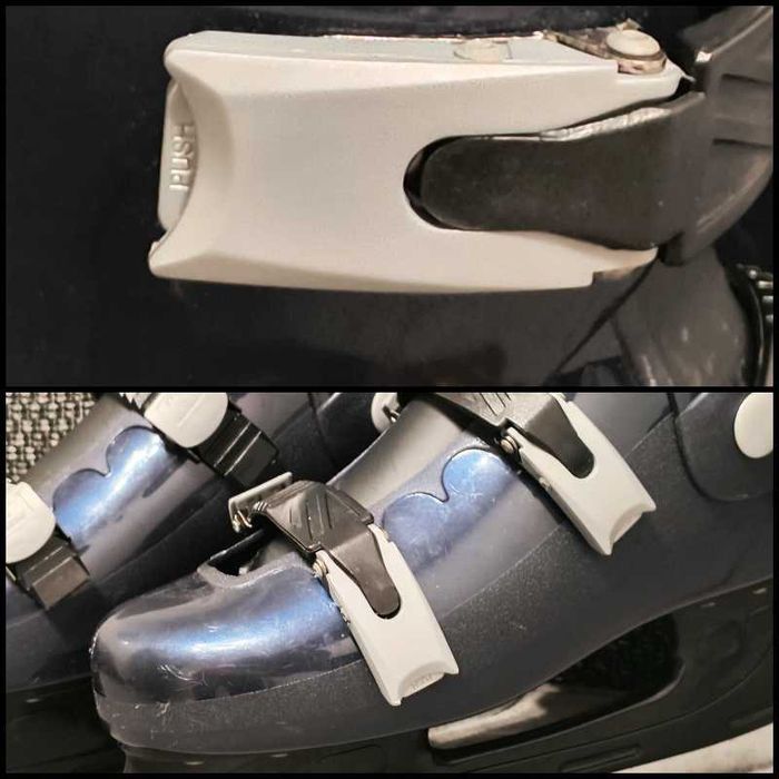 Łyżwy hokejowe rozmiar 35 , wkładki 22,0 cm Pudło.