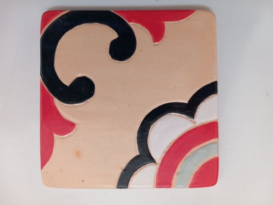 Płytki ceramiczne - dekory - hand made