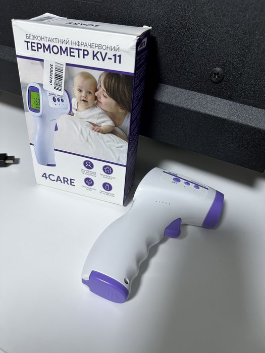 Безконтактний термометр KV-11. Цифровий інфрачервоний термометр. Новый