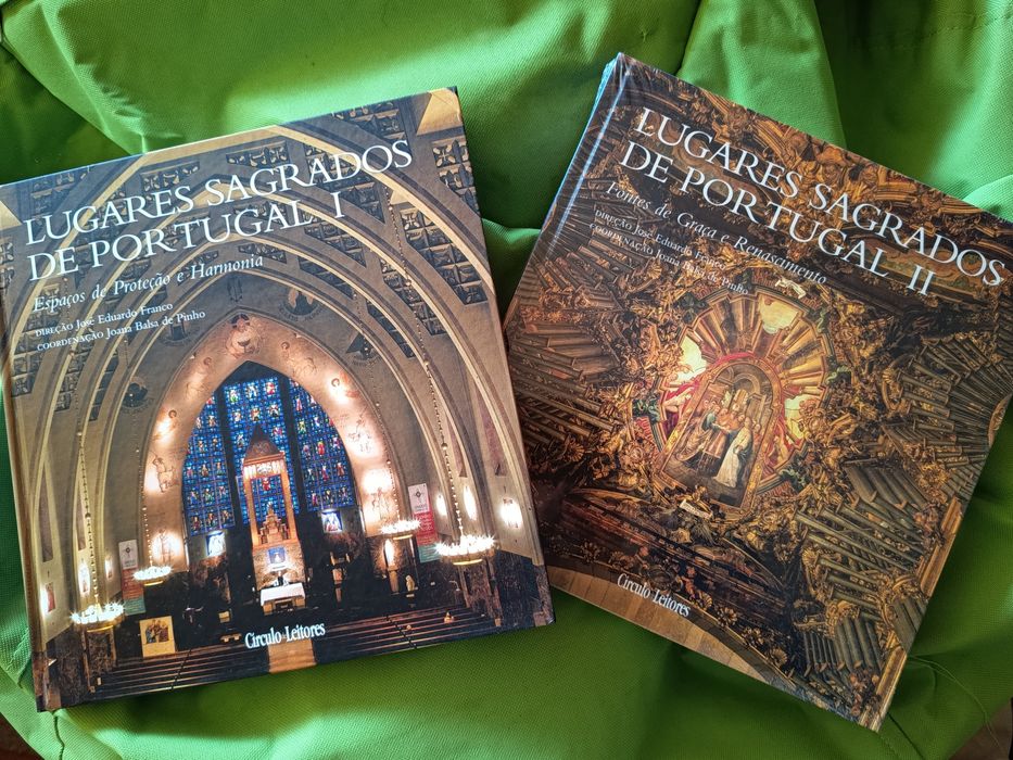 Livro Lugares Sagrados de Portugal (vol I e II)
