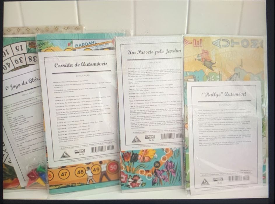 13 Jogos de Tabuleiro Vintage