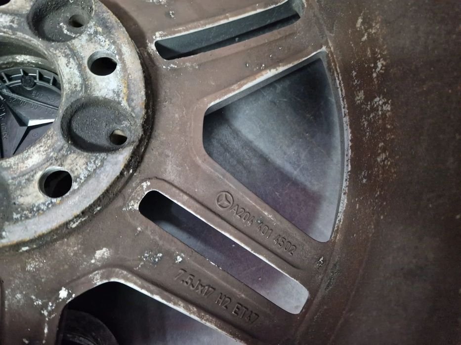 Jantes usadas 17 MERCEDES CLASS C W204 AMG 5X112