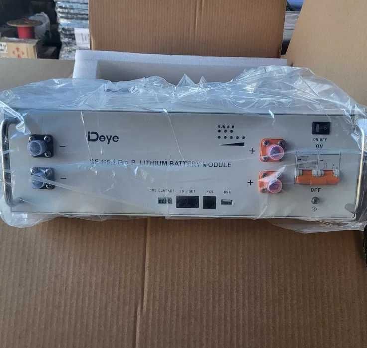 Deye Інвертор Гібридний акумулятори:5 6 8 10 15 16 20 30 50 квт