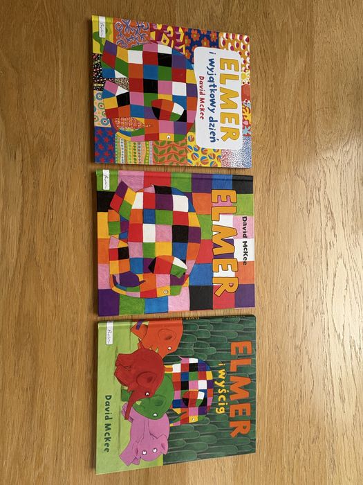 Ksiązki dla dzieci Elmer - zestaw