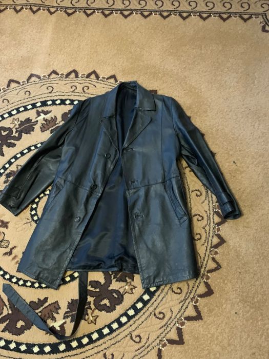 Кожаная куртка Полу пальто