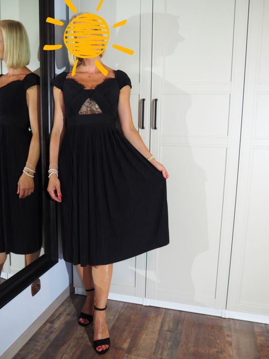 Piękna, elegancka sukienka Asos rozm 34  NOWA