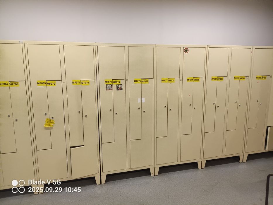 Szafka BHP ubraniowa , pracownicza, metalowa, przemysłowa szafki