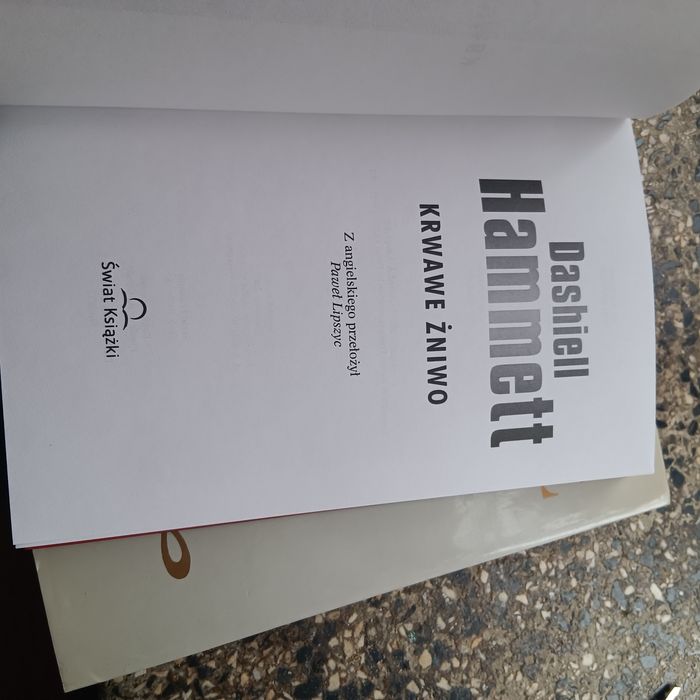 Książka;Krwawe żniwo;