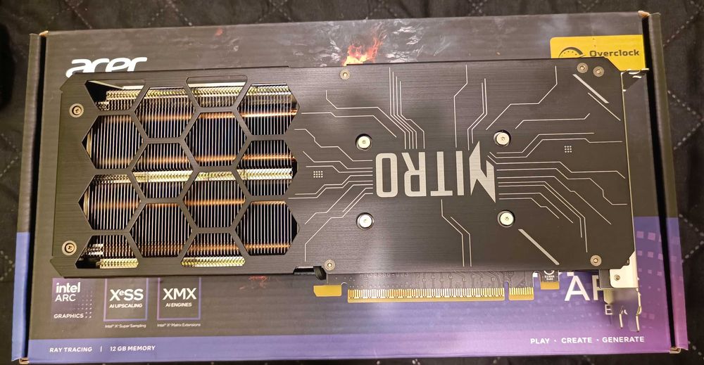 Nowa Karta graficzna Intel ARC B580 12GB GWARANCJA