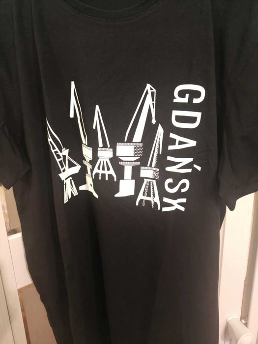 T-SHIRT koszulka "Dźwigi Gdańskie" Visit Gdańsk