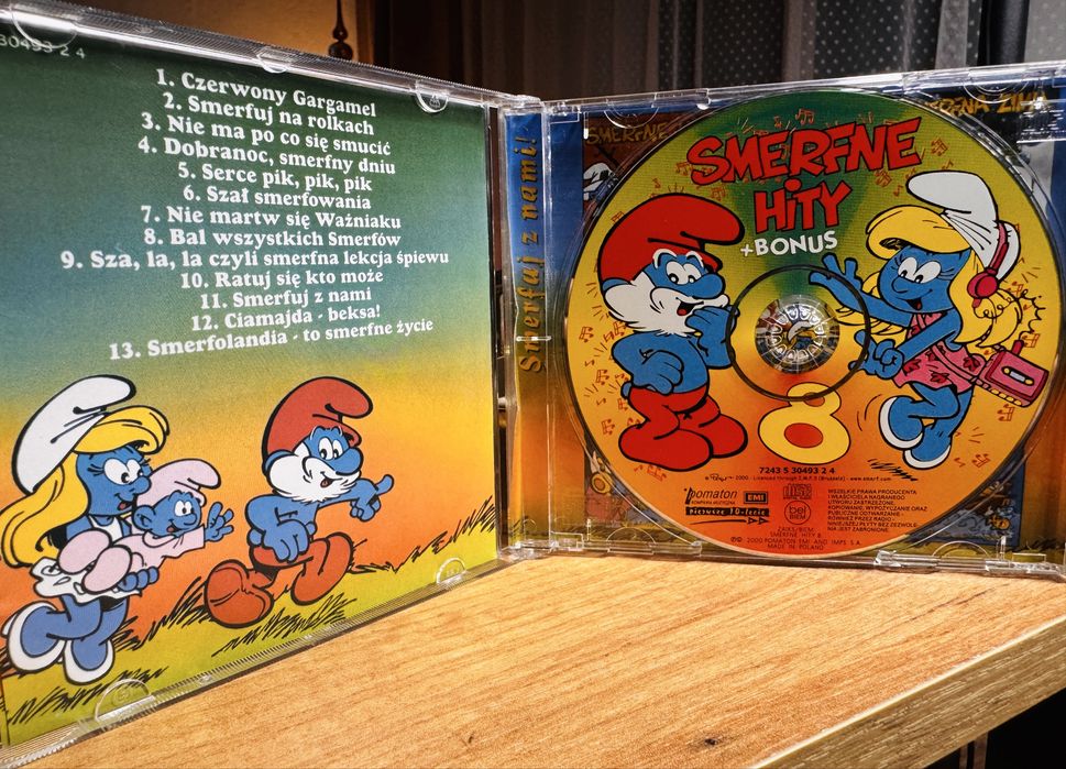 Smerfne Hity Smerfy vol 8 CD VG