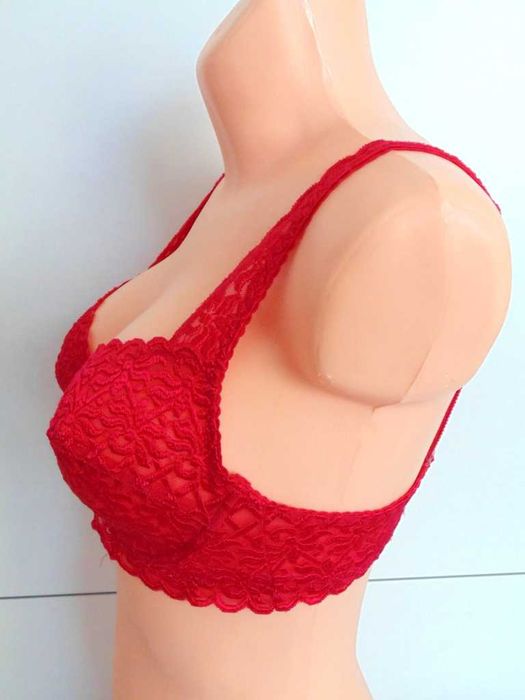 C&A Canda modelujący haftowany biustonosz damski 80C