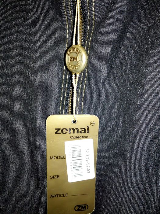 Джинсовое платье фирмы ZEMAL.