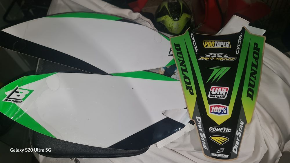 Autocolantes para kawasaki kxf ou kx.
