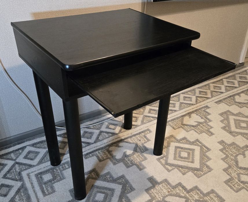 Стіл комп'ютерний письмовий чорний