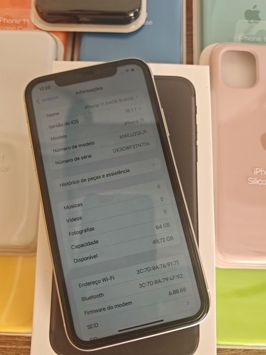 iPhone 11 64GB Branco Em bom estado Aceito Retomas