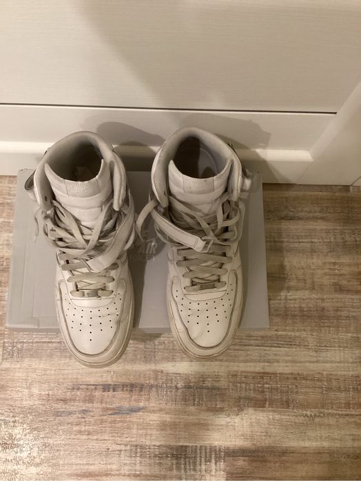 Nike Air force 1 mid white 47