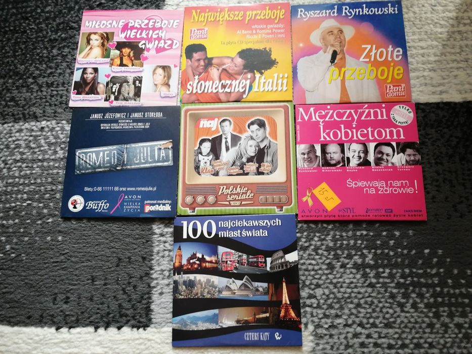 Sprzedam płyty CD z gazet.