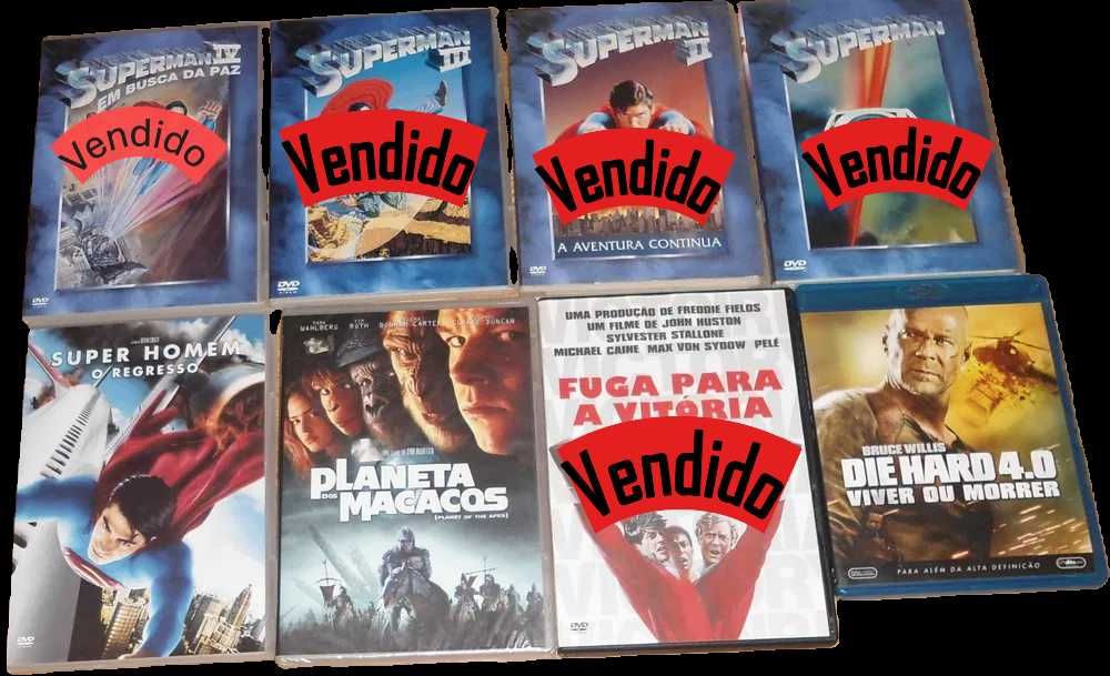 Lote DVD originais