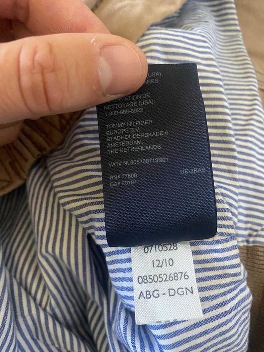 Elegancka kurtka męska - TOMMY HILFIGER - L/XL - OKAZJA