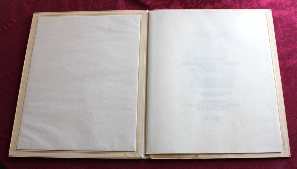 Diploma Nazi Cruz de Ferro c/folhas carvalho e espadas