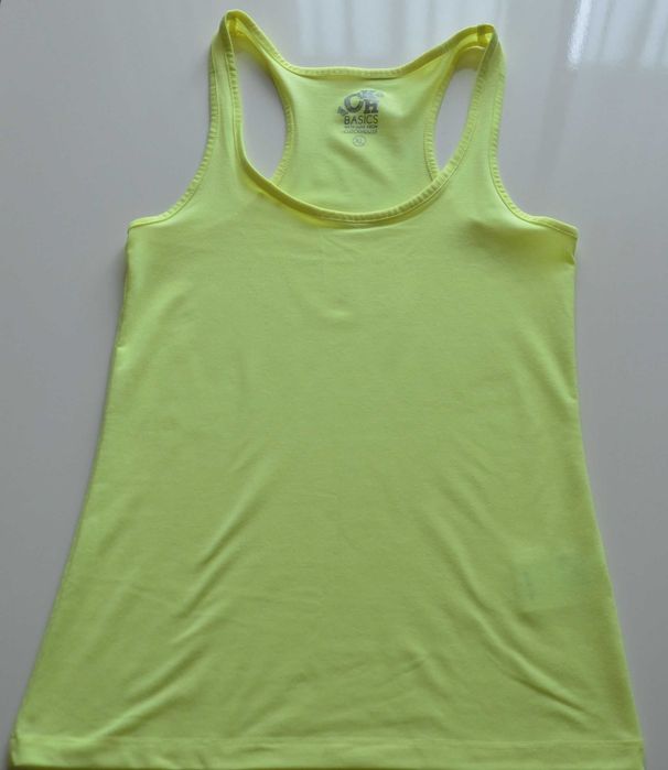 Koszulka na ramiączka C and A - rozmiar XL -neonowy żółty