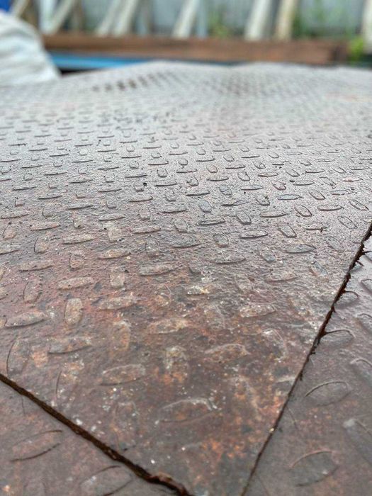 Металлопрокат, Лист стальной, рифленый 3-6мм